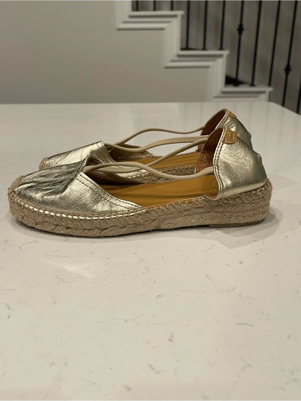 TONI PONS WOMEN'S SUEDE ESPADRILLES WITH STRAPS - ERLA-P 39